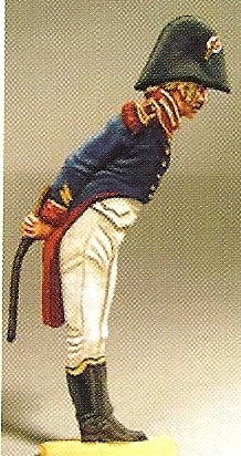 NF14/I  French Army Camp Scene - Officer