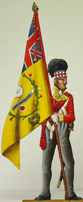 NB 25.4A Scottish Highland Regimental ColorStandard Bearer