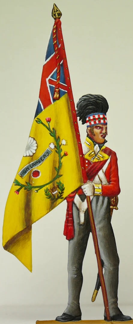 NB 25.4A Scottish Highland Regimental ColorStandard Bearer