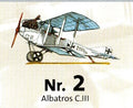 #  2  Albatros C111   3/4 view