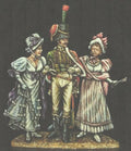 Chasseur with Ladies