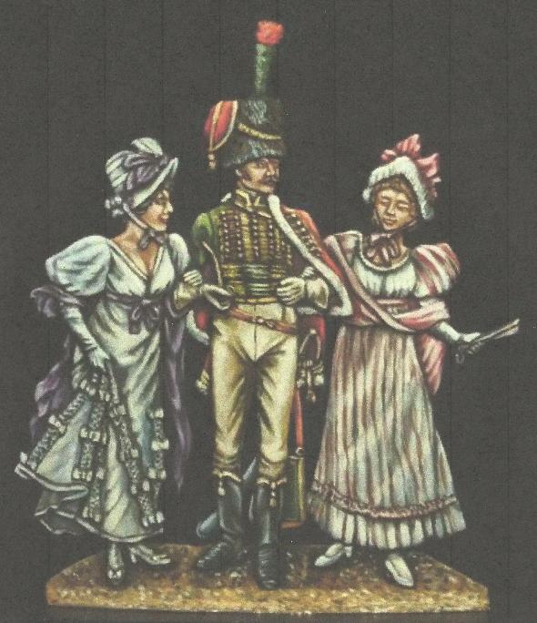 Chasseur with Ladies