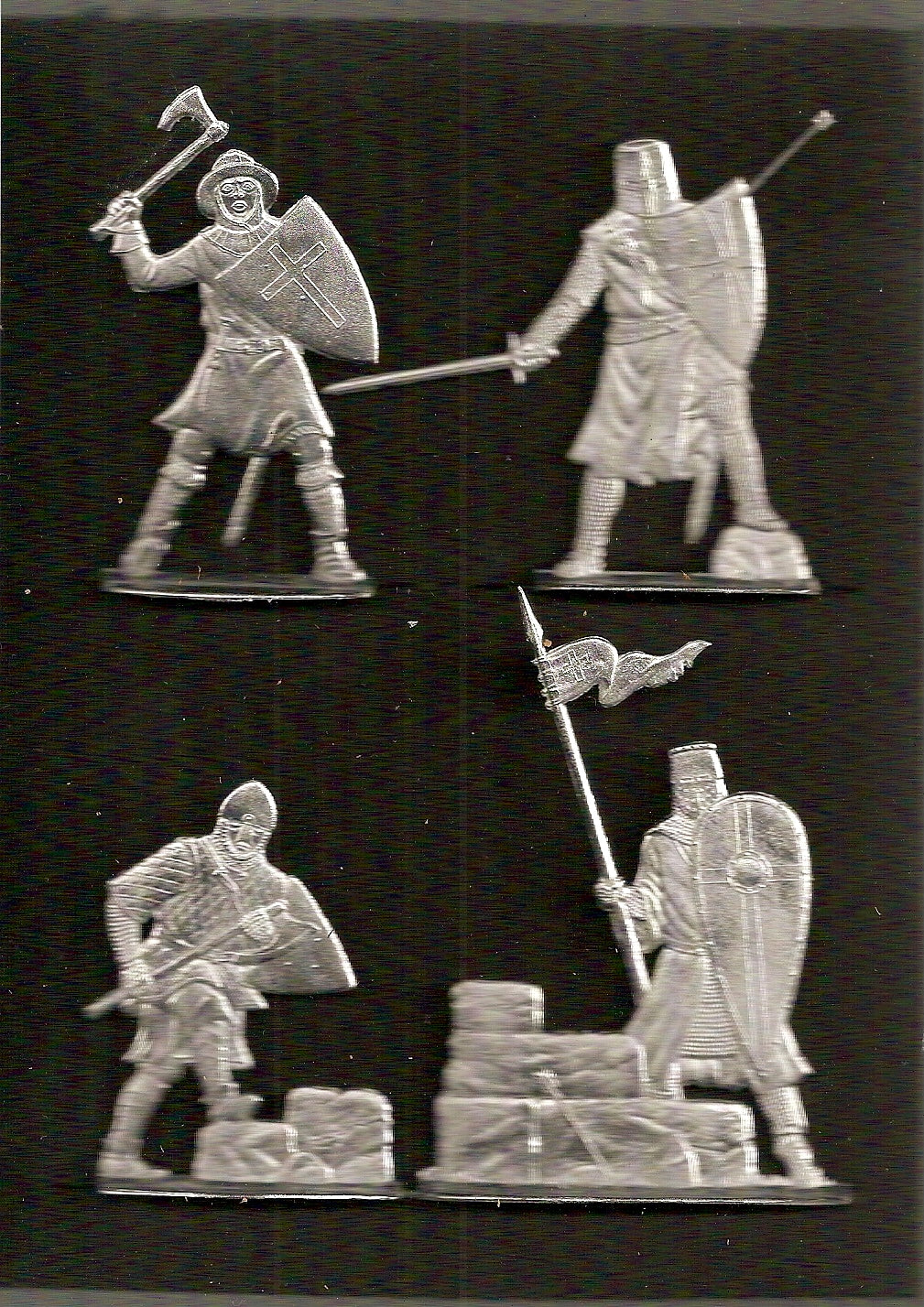 Crusader Knights (set of 4)