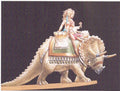 DB-DINO 2  Fantasy Lady & Kettledrummer on Stegosaurus