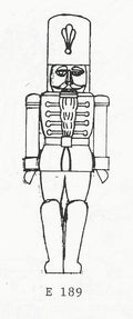 HME189 Nutcracker - ornament