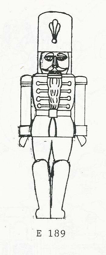 HME189 Nutcracker - ornament