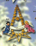 HME040 Two Kneeling Angels w/Stars