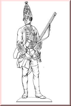 FR  30 England: Grenadier of 12th Reg't of foot