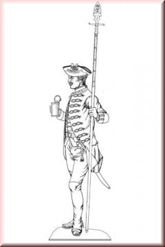 FR  71 Prussia 2nd Officer 15th Reg't of Foot