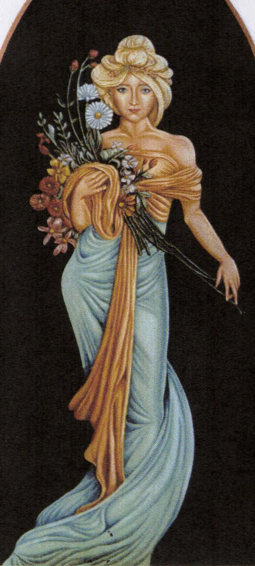 Alphonse Mucha - Spring