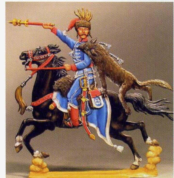 BKH 1  Blue King Hussar Officer