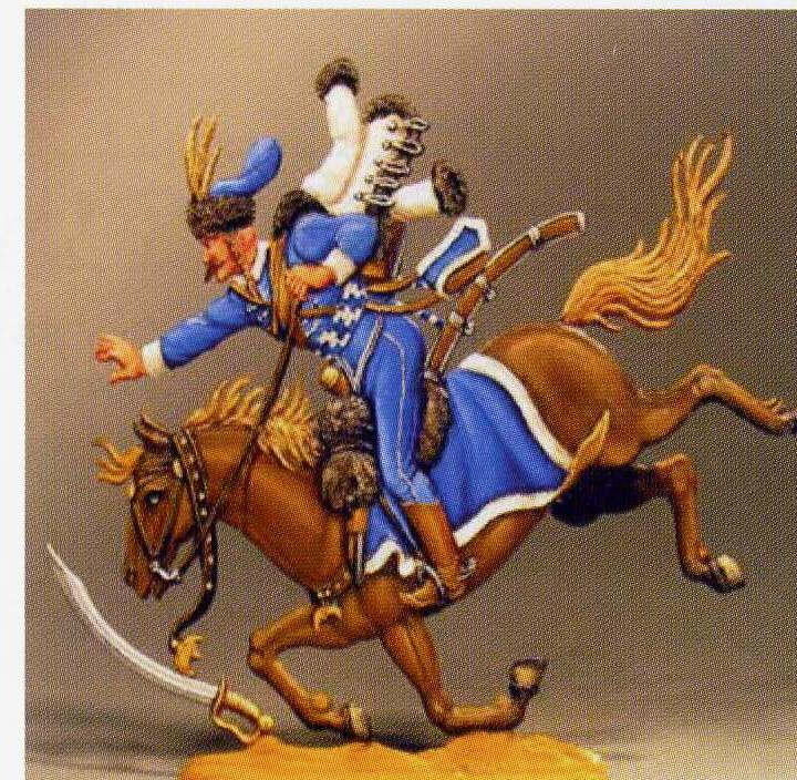 BKH 3  Blue King Hussar Falling