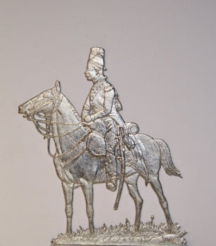 DVA41  Officer 9me Hussars France 1798, mounted