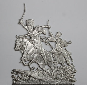 DVA45  Cavalier 2me Hussars, France 1807, vignette