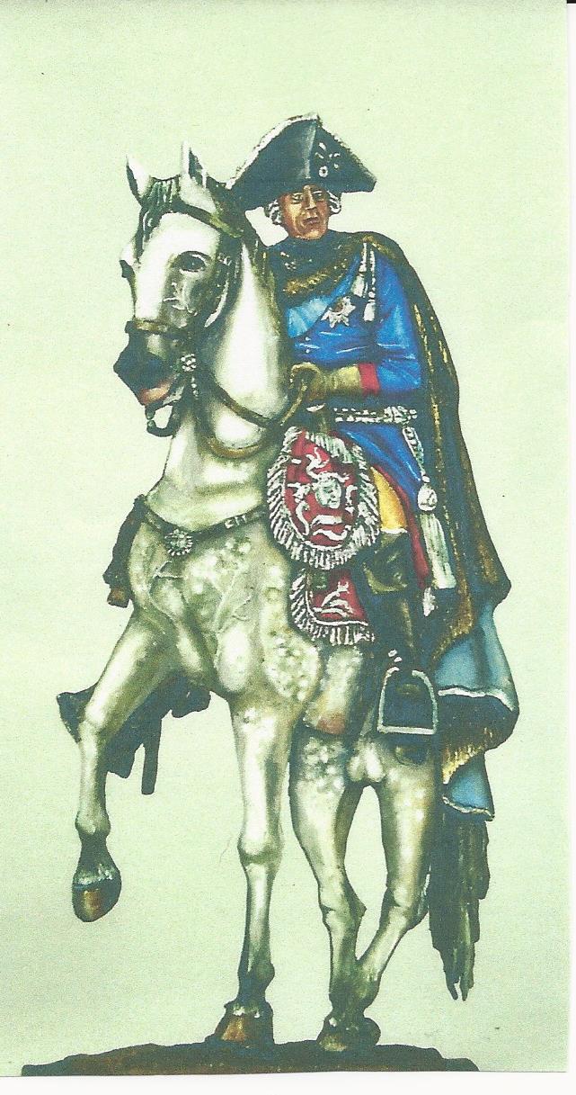 (E-K) Frederic the Great  -  Bas Relief