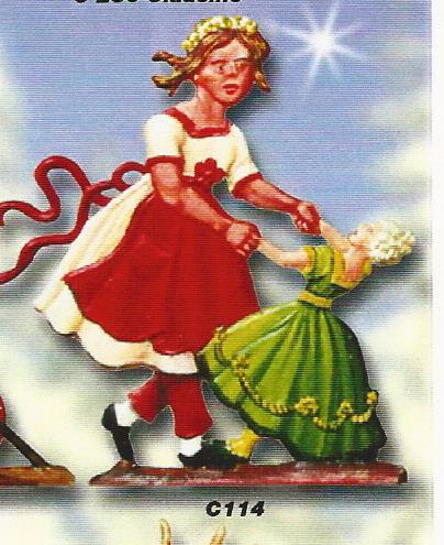 HMC114 Girl dancing with Doll