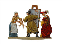 KM 1  Rembrandt paints Ganymed