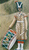 MS - 54  Kenya African Rifles, Bass Drummer 1970