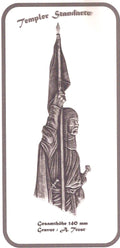 Knights Templar Standard Bearer - Bust