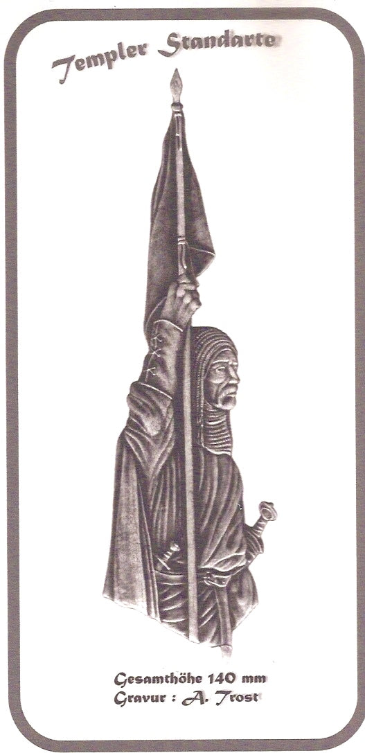 Knights Templar Standard Bearer - Bust