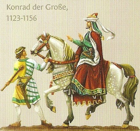 FZV01 Konrad der Grosse , Markgraf 1127-1156