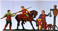 La Quintaine XIII century