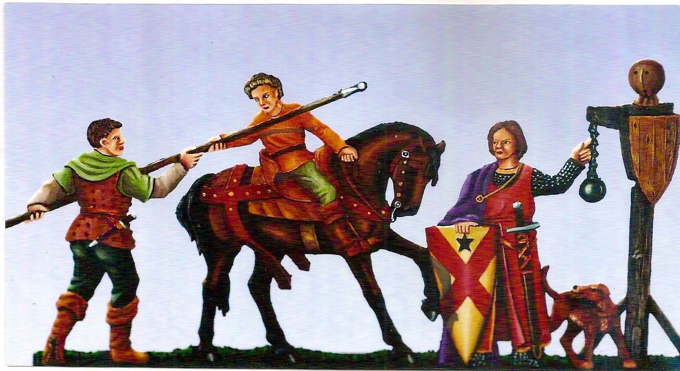 La Quintaine XIII century