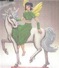 LB07 - Elf on Unicorn