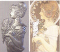 Alphonse Mucha Grazie-Feder