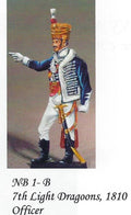 NB 1-B 7th Light Draagoons 1810 Officer