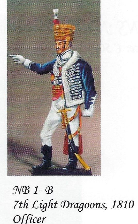 NB 1-B 7th Light Draagoons 1810 Officer