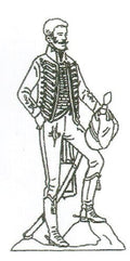 NB 1-I British Hussar Officer