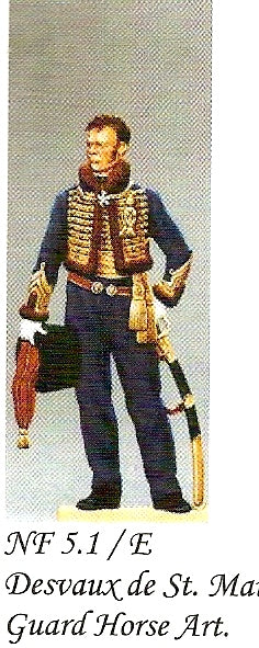 NF 5-1E Desvaux de St. Maurice, Guard Horse Artillery