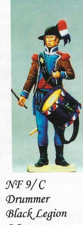 NF 9-C  Drummer, Black Legion, French Revolution