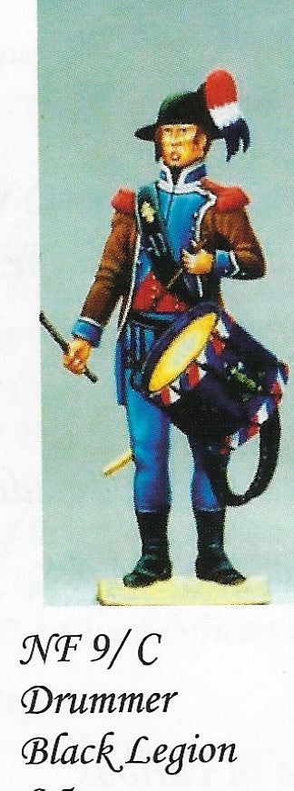 NF 9-C  Drummer, Black Legion, French Revolution