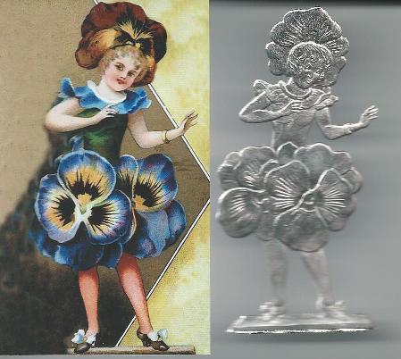 BM12  Pansie - Victorian Flower Girl