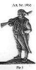 1065 Pirate standing with Musket and Cutlass