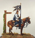 FR  35 Prussian Standard Bearer 3rd Hussars 1743
