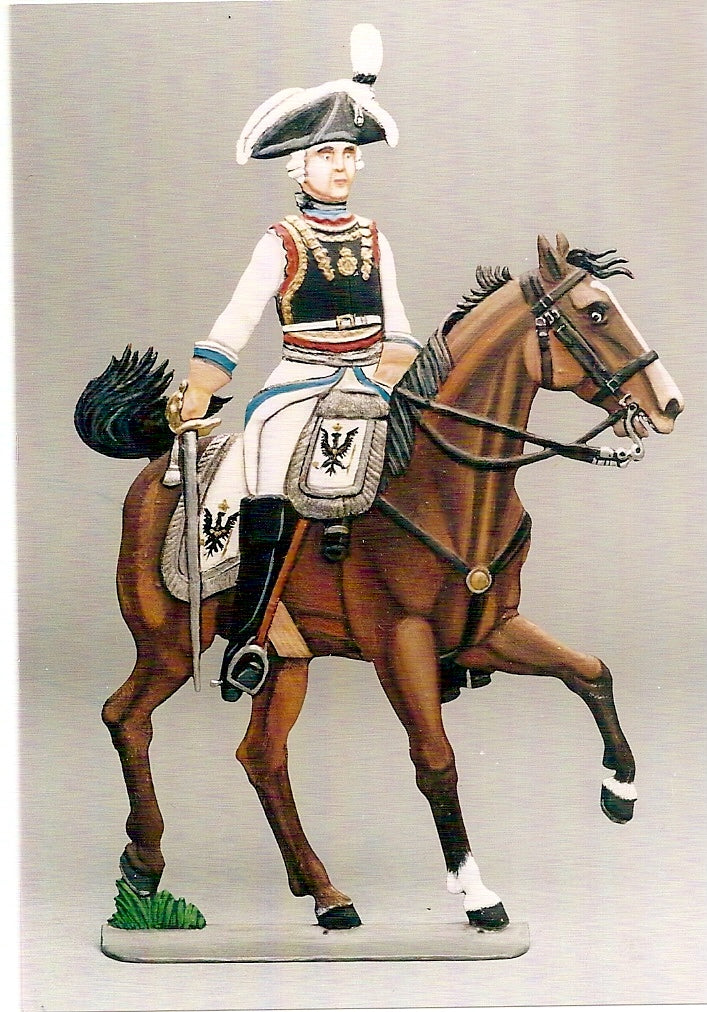 MS45 Seydlitz, Prussian Cavalry General , Mounted