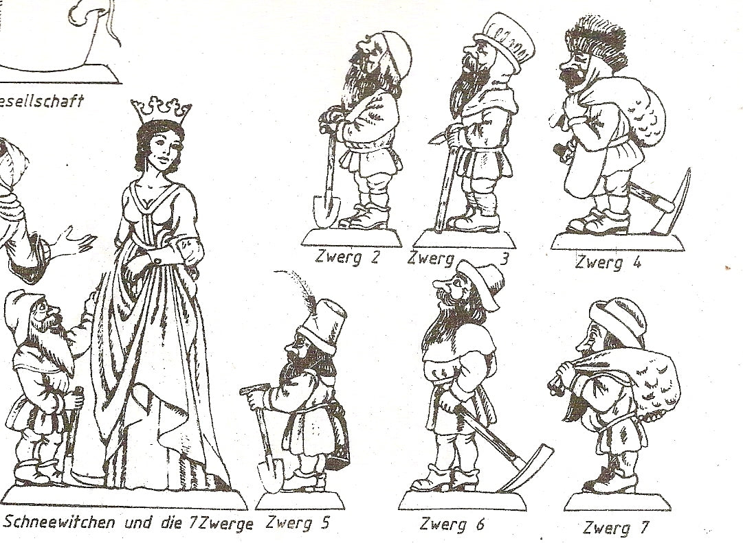 HMC316  Snow White & 7 Dwarves