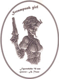 Steampunk Girl - Bust