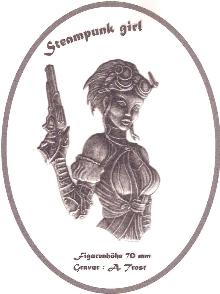 Steampunk Girl - Bust