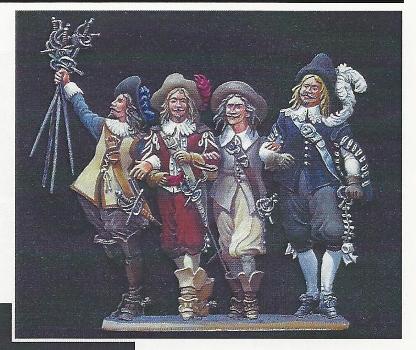 The Three Musketeers after Alexander Dumas