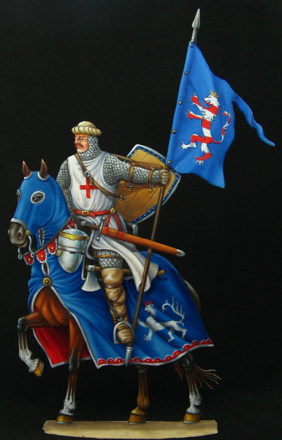 VA2020  Deutscher Knight w/banner circa 1220