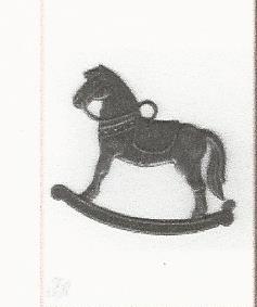 Z-Weih-Pferd  Rocking Horse