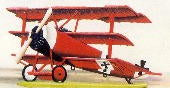 # 18  FOKKER DR1 3/4 view