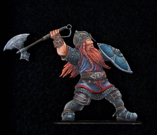 Dwarf in Battle