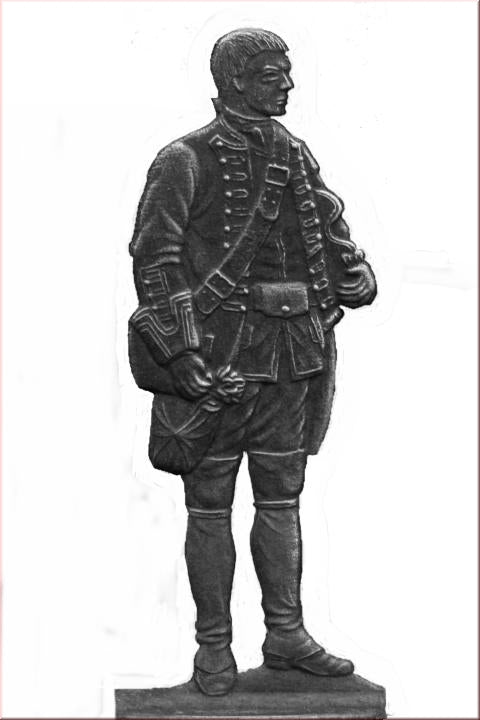 FR 104  English Musketeer 12th Reg't standing