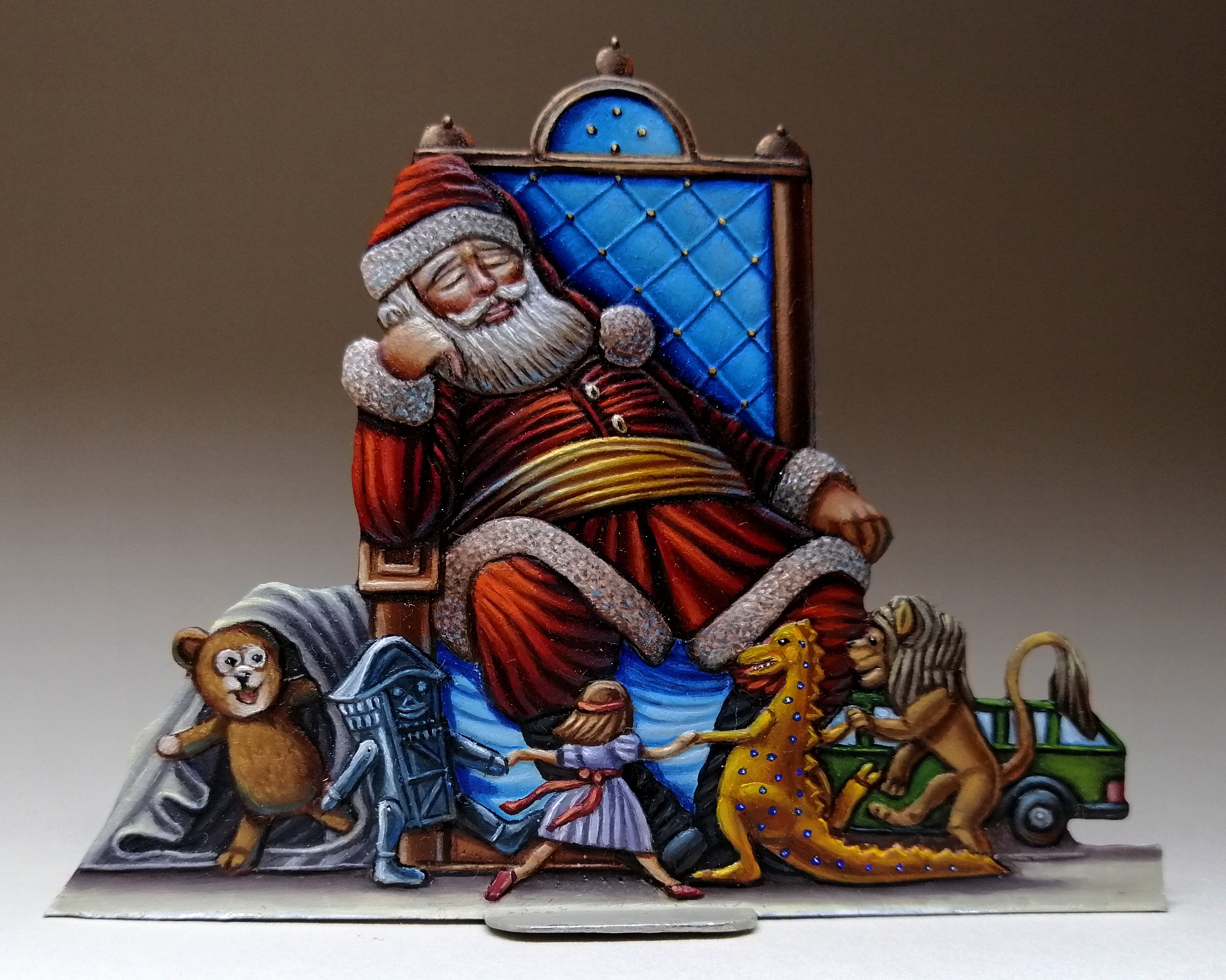 Santa Caught Napping