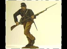 Rebel Yell - Civil War Infantryman  75mm